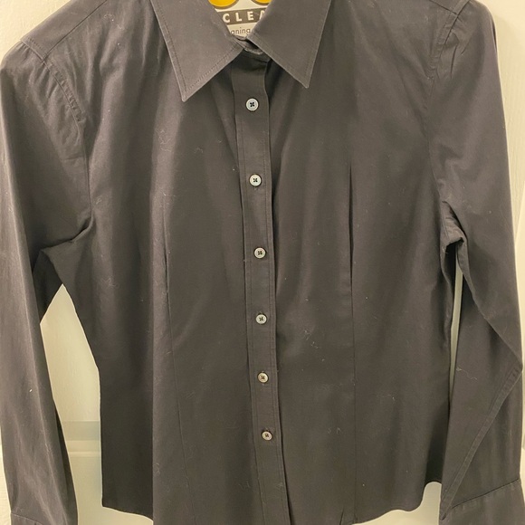 Talbots black button down. Size 8p. - Picture 6 of 6
